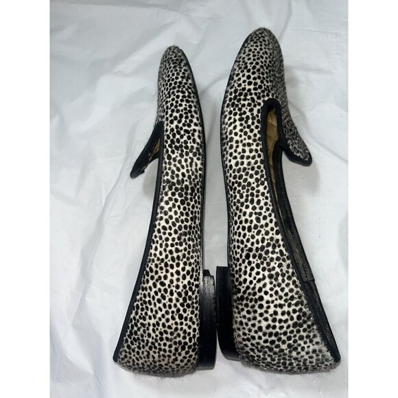 Avec Moderation Made in Italy Calf Hair Loafers Flats Spotted US Size 7.5-8 - Picture 8 of 11